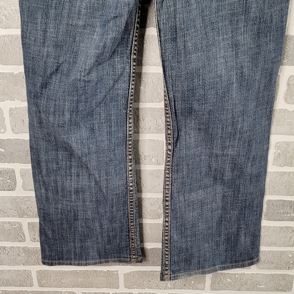 WÖRN Jeans High Quality Heavy Stitched Wide Leg Denim Jeans Women's Size 8 - Picture 13 of 16